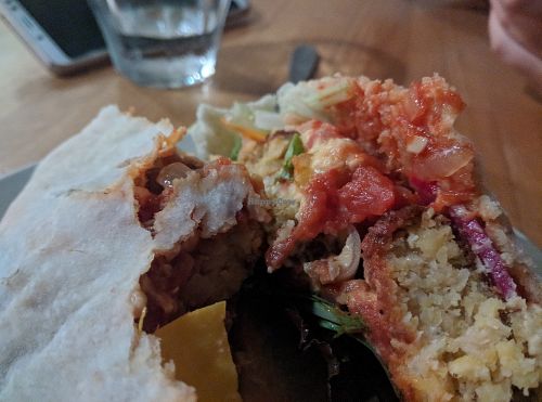 Falafel pita is also fantastic at Kuppila in Nara