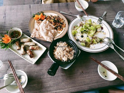 MinhChay vegan restaurant - No45 - Xuân Diêu street - Tay Ho - Ha Noi at Minh Chay - Xuan Dieu in Hanoi