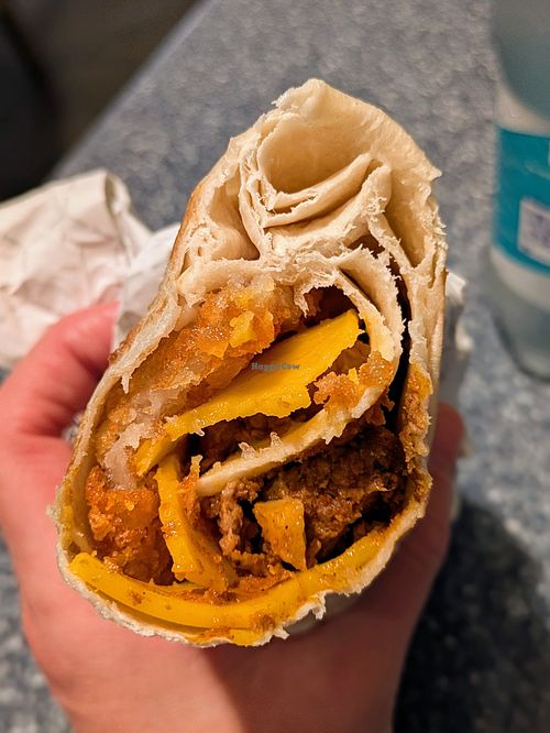 Breakfast burrito at Disneyland - Smokejumpers Grill in Anaheim