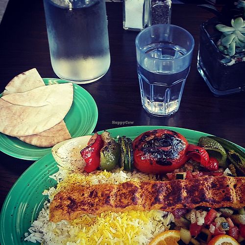 Chicken Kabob at Viva Falafel in Long Beach