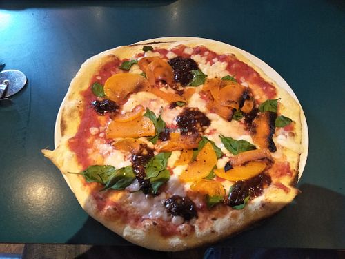 Vegan squash with balsamic sauce. at Zizzi in Southampton