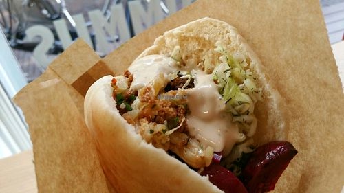 Vegan falafel  at Chickpea in Haarlem