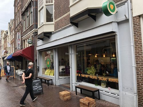 Front at Chickpea in Haarlem