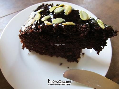 CHOCOLATE CARROT CAKE FROM HEAVEN at Momo in Krakow