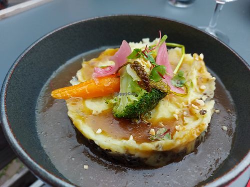 Parmentier of lentils at Like An Elephant in Lyon