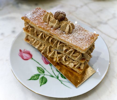 Praliné Millefeuille at Jo and Nana Cakes in Paris