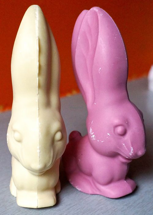 Easter chocolate bunnies at Jo and Nana Cakes in Paris