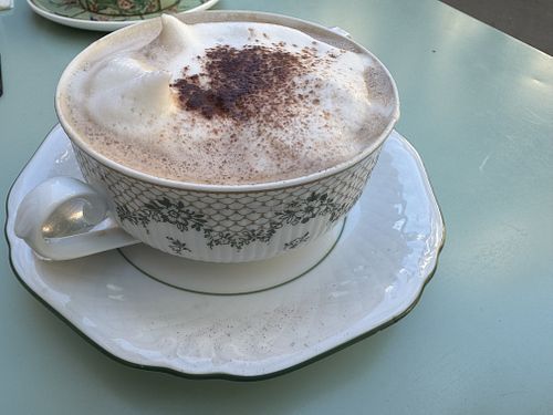 Hot chocolatee  at Jo and Nana Cakes in Paris