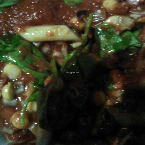 Vegan Monday night pasta at Downtown Arena in Cambridge