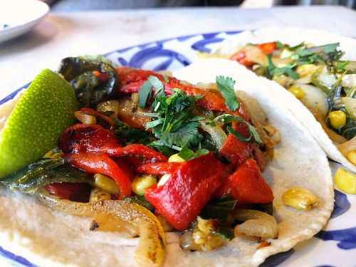 Vegan Tacos at Casco Antiguo  in Seattle