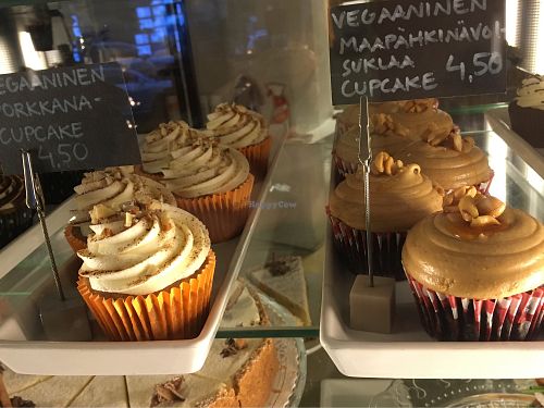 Vegan cupcakes - best in Helsinki at Kuppi & Muffini in Helsinki