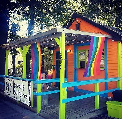 the order window at Heavenly Buffaloes at Heavenly Buffaloes in Durham