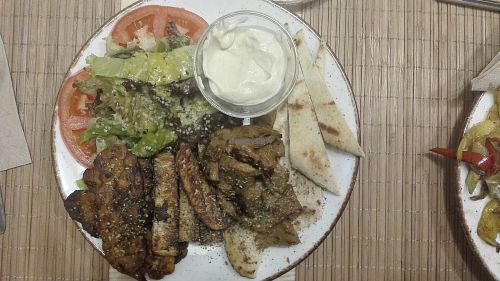 perfect vegan meal at Peas in Athens