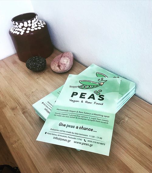 Give peas a chance at Peas in Athens