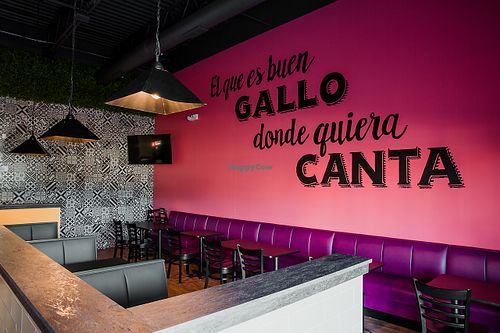 Decor at Las Pupusas del Itacate in Pharr