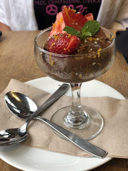 Chocolate Avocado Mousse  at Hello 123 in Toronto