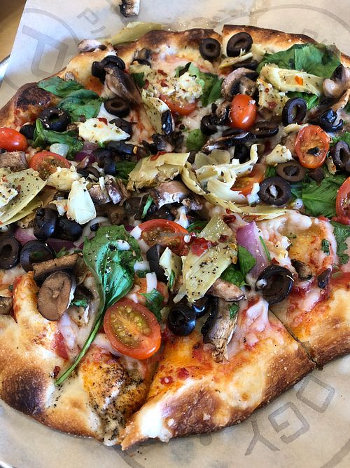 Pieology Gilroy California Restaurant HappyCow