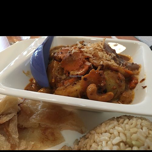 Massaman Curry with Vegan Duck at Noodle Time in Seattle