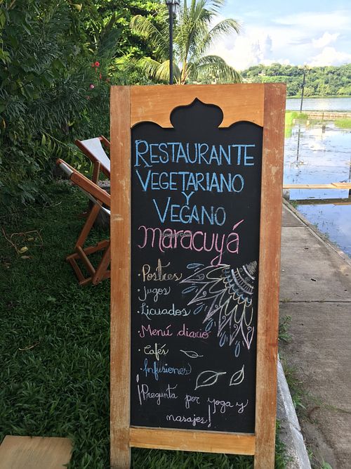 Outside  at Maracuya in Flores