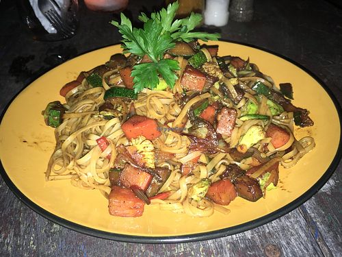 Rice noodles  at Maracuya in Flores