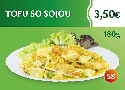 tofu with soy at Bang Tofu in Bratislava