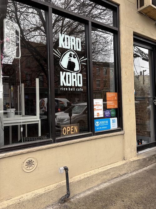 Appears to be out of business at Koro Koro Riceball Cafe in Jersey City