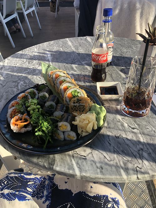   at Soy Seafood and Sushi Bar in Jersey