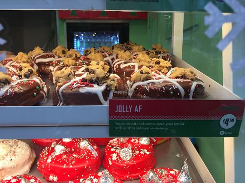 Vegan option 2 at Rodeo Doughnuts - Shaftesbury Ave in London