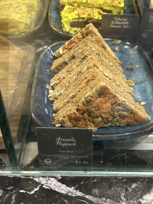 vegan options  at Caffe Nero in Galway