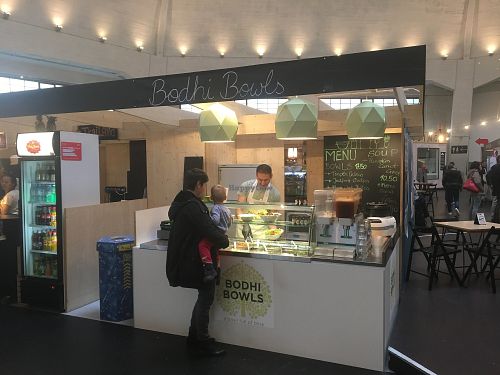 Our Little Stand at Bodhi Bowls - Market Stall in Basel