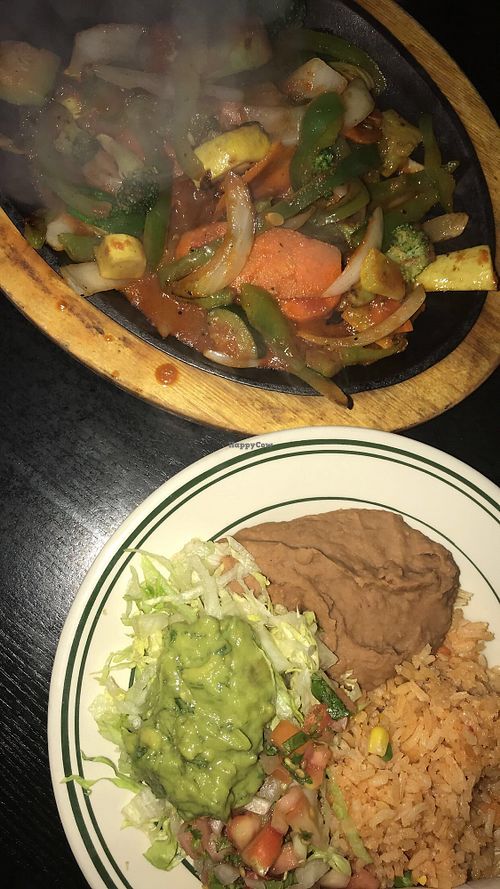 Veggie Fajitas! at The Urban Cantina in Tampa