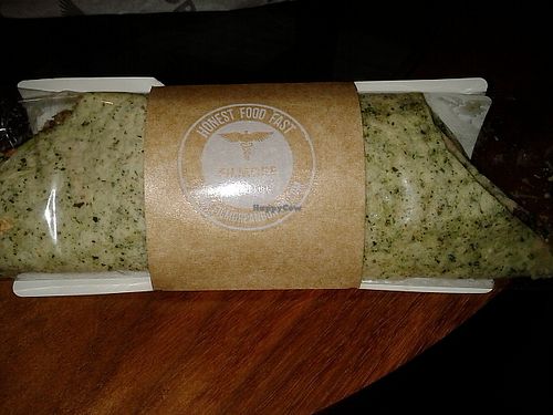 Curried chickpea wrap at Filmore and Union - York Station in York