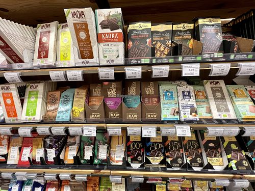 chocolate at Naturalia - Rue Joseph Junck in Luxembourg City