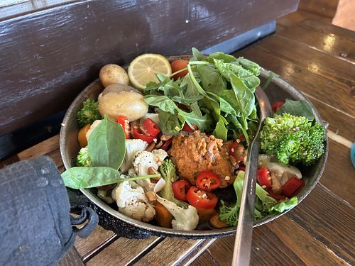 Vegan entree  at Messinn in Reykjavik