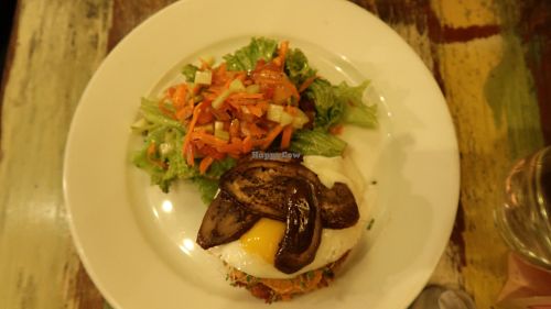 Layered quinoa salad at Urbean in Kuala Lumpur