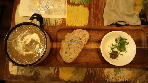 Soup (with cream)  at Urbean in Kuala Lumpur