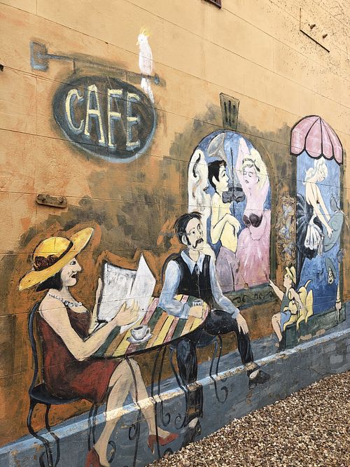 Safs at Saff's Cafe  in Castlemaine