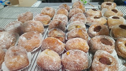 Doughnuts at Vegan Food Pod in Northwich