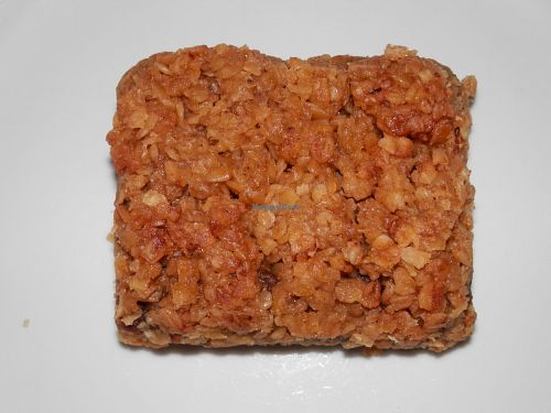 This vegan date flapjack was lovely! at The Garden Cafe  in Cambridge