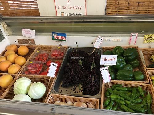 Produce for sale at The Oberlin Market in Oberlin