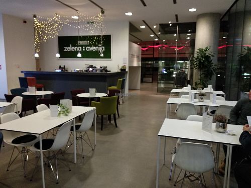 Inside Zelena Avenija at  Zelena Avenija in Zagreb