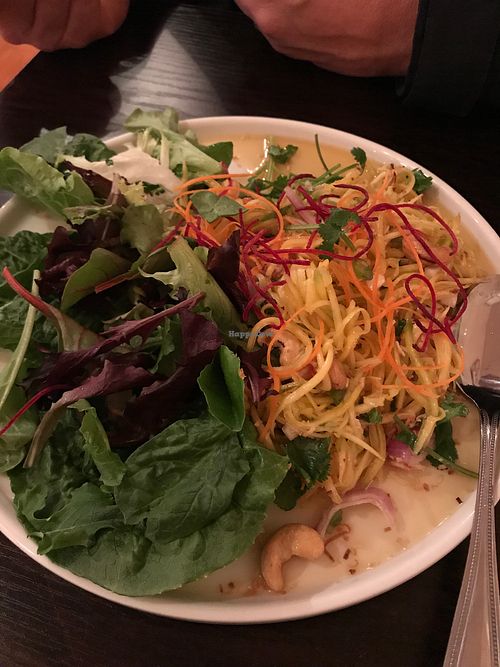 Mango Chili Salad at Something Vegan in Toluca Lake