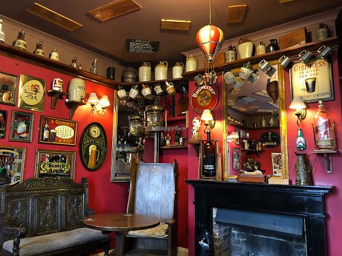 Nicer inside than we expected from outside.  Very cosy at Stile Bridge Pub & Restaurant  in Tonbridge