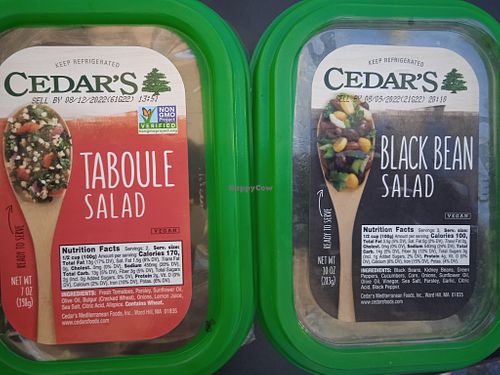 Bean salads  at ORD - Fresh Market on the Go - T1 in Chicago