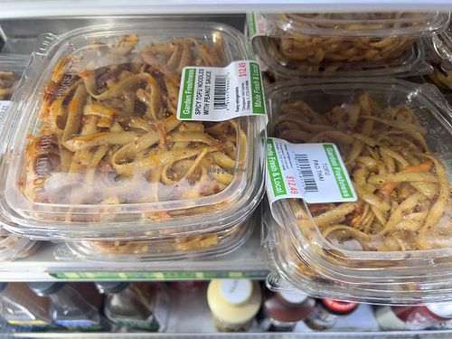 vegan noodles  at ORD - Fresh Market on the Go - T1 in Chicago