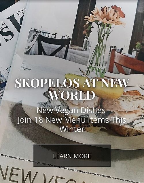 Lots of vegan options at Skopelos in Pensacola