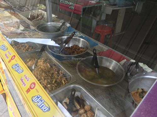 Today’s menu at Veg Buffet - Maybe closed in Phitsanulok