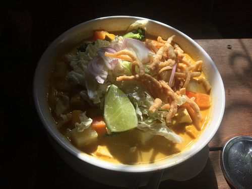 This has been the best Khao soi what I’ve eaten in Thailand at Karsalong in Pai