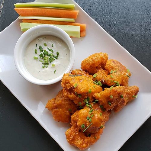 Buffalo Cauliflower Bites at Leaf in Haddonfield