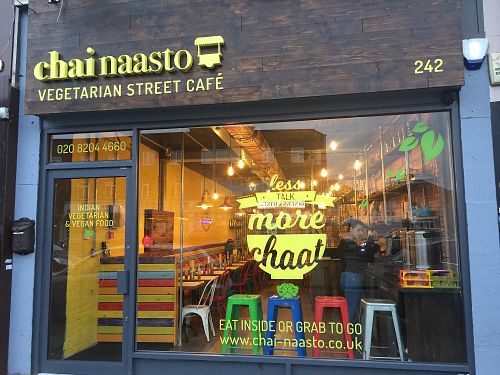 Front  at Chai Naasto in North West London